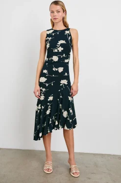 Daija Dress Midnight Roses
