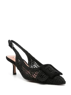 Dalila Slingback Pump Black