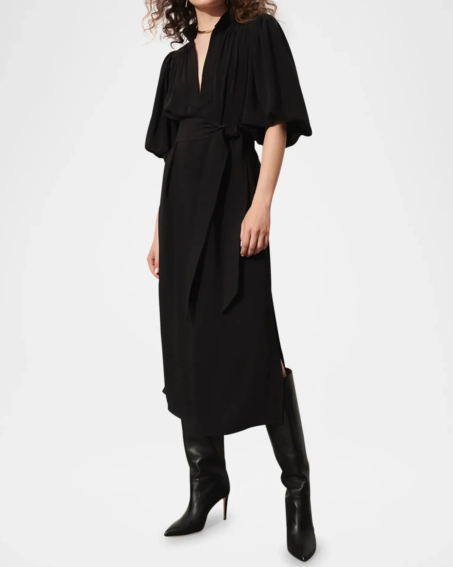 Dani Dress Onyx Black