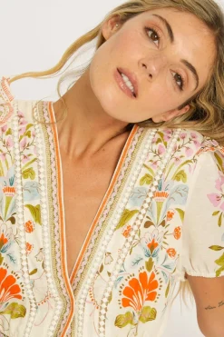 Dany Romper Vintage Floral