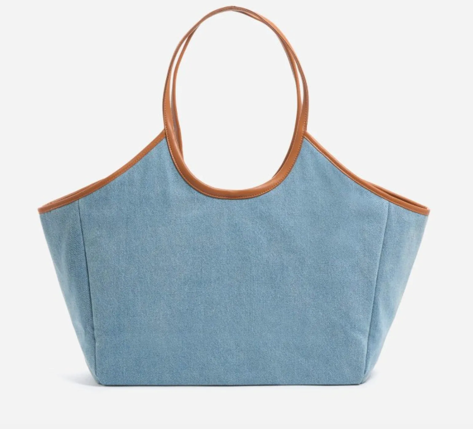 Denim Scoop Tote