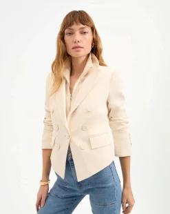 Diego Dickey Jacket Ecru