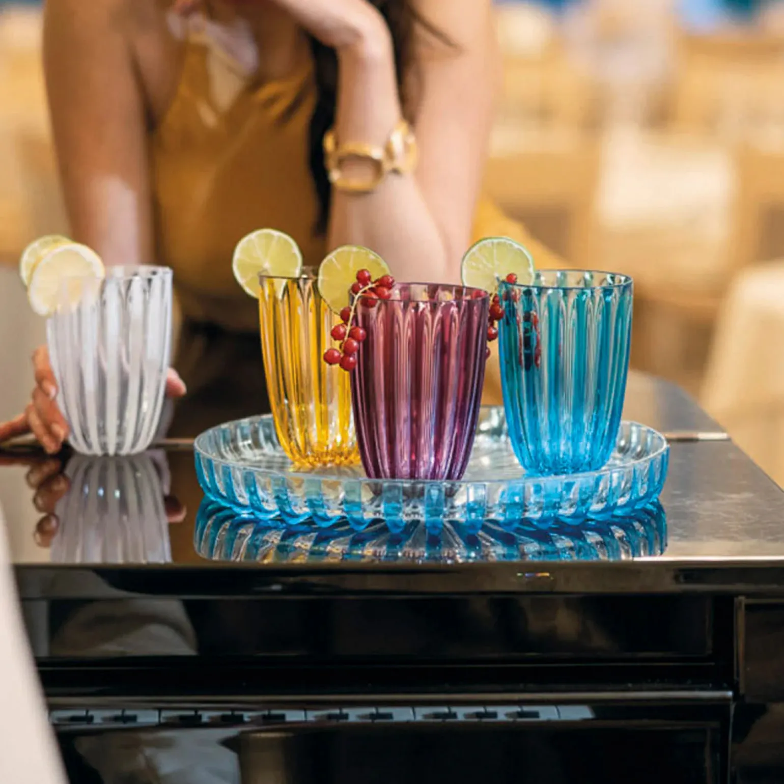 Dolcevita Tall Tumbler Turquoise