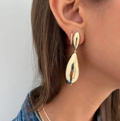 Dru Earrings Gold