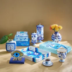 Druggist Lacquer Box Small Blue