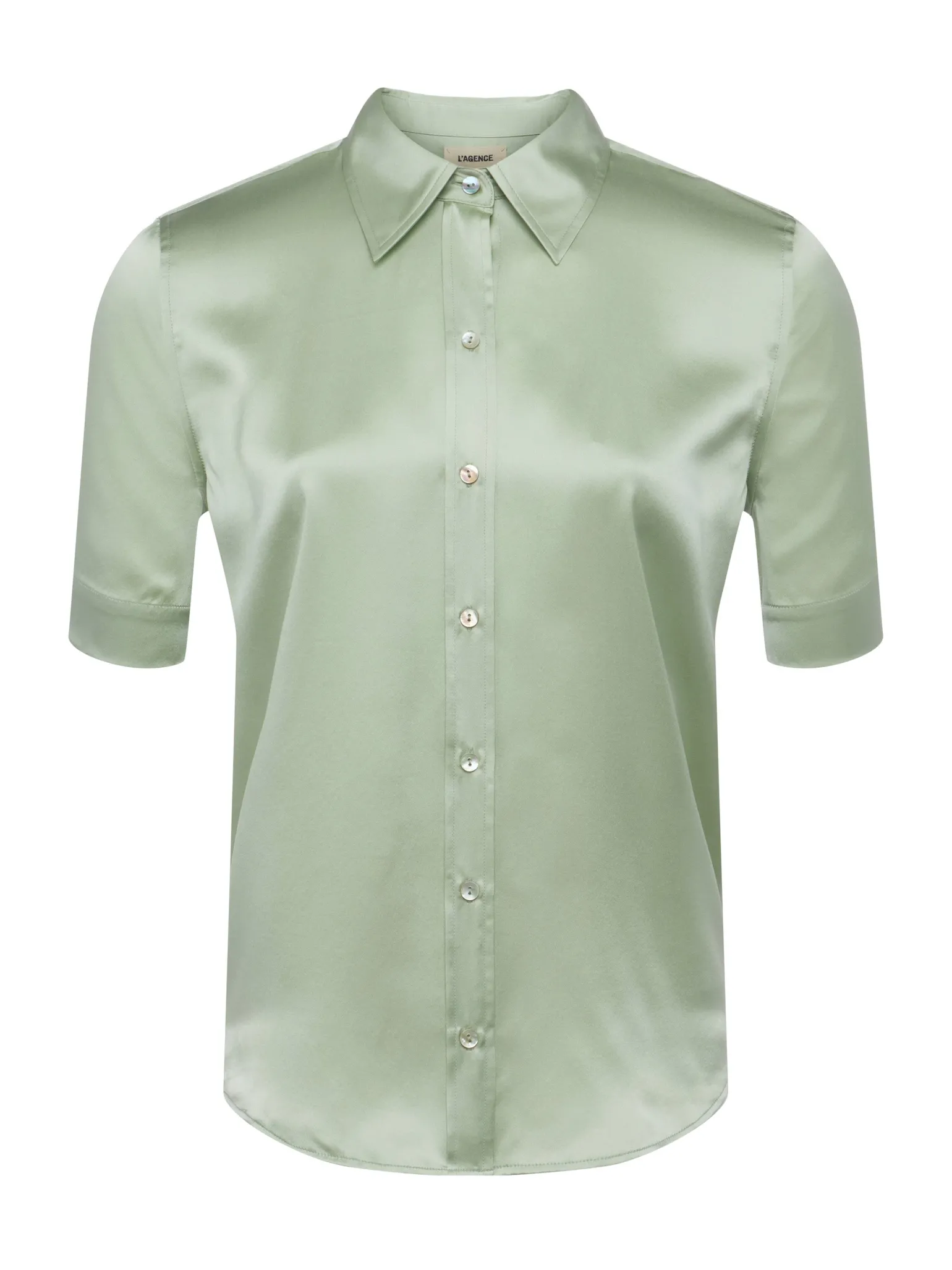 Ellah Short Sleeve Blouse Laurel Green