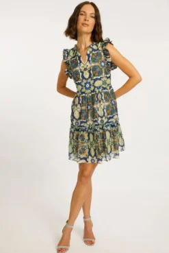 Emmeline Dress Wildcat Tapestry