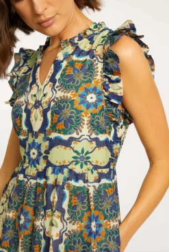 Emmeline Dress Wildcat Tapestry