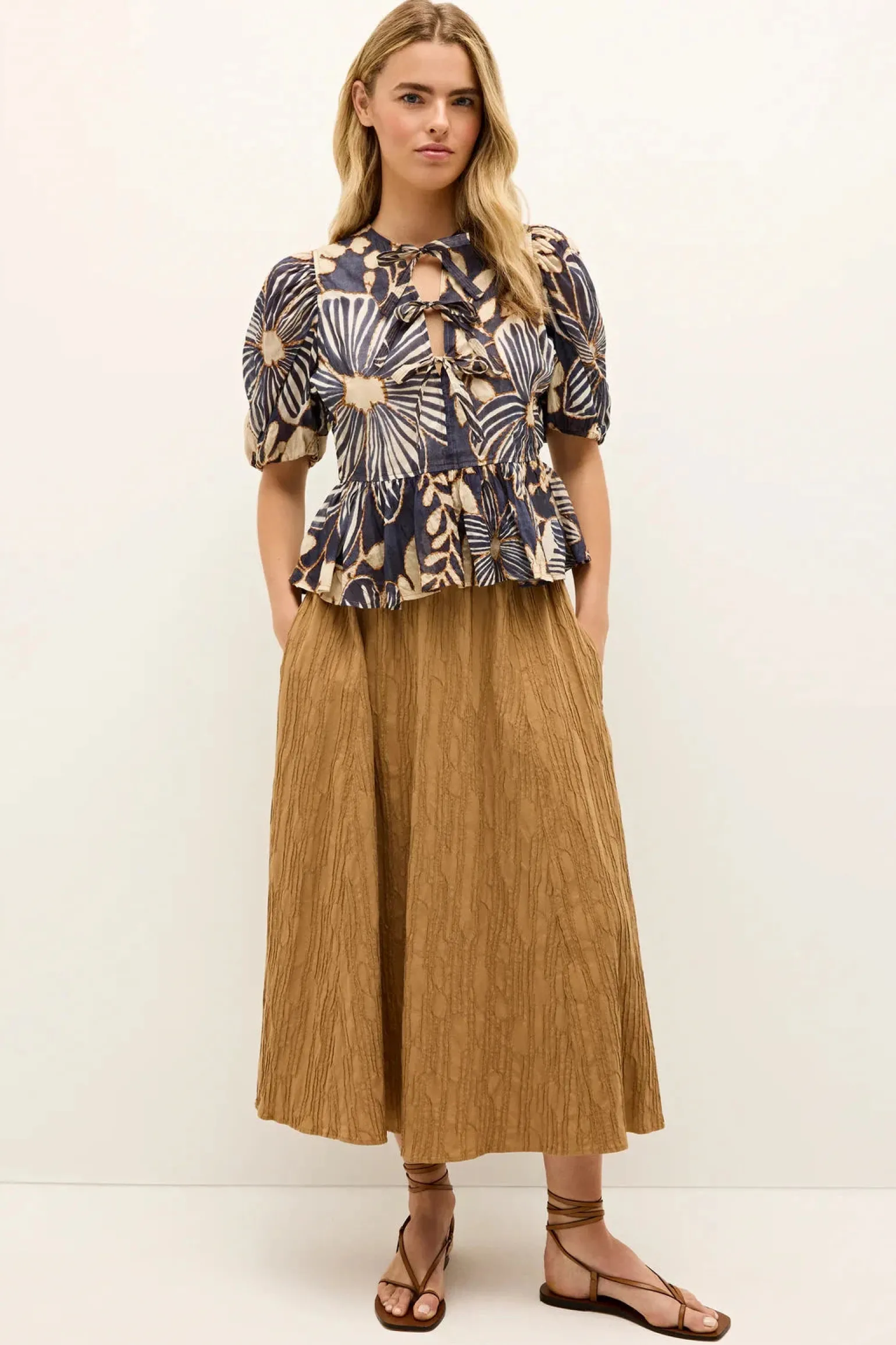 Estella Top Moonflower