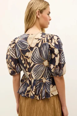 Estella Top Moonflower