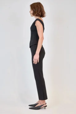 Evie Cropped Pant Black