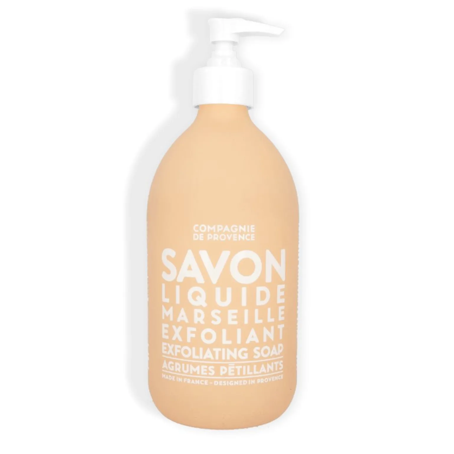 Exfoliating Liquid Soap Sparkling Citrus 16 fl oz Glass