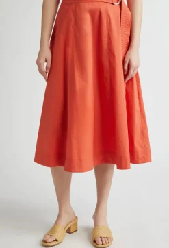 Facia Skirt Persimmon