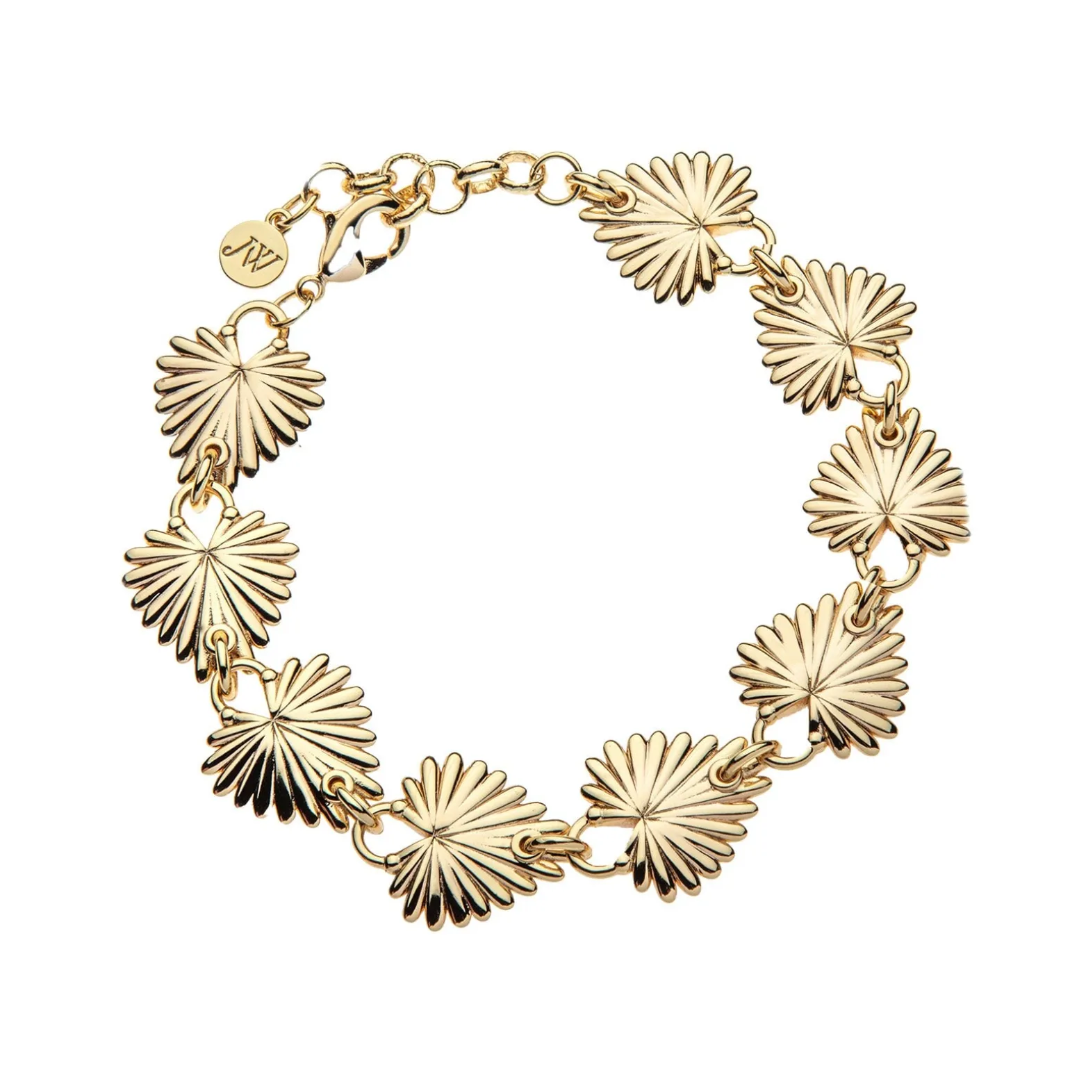 Full Heart Love Link Bracelet