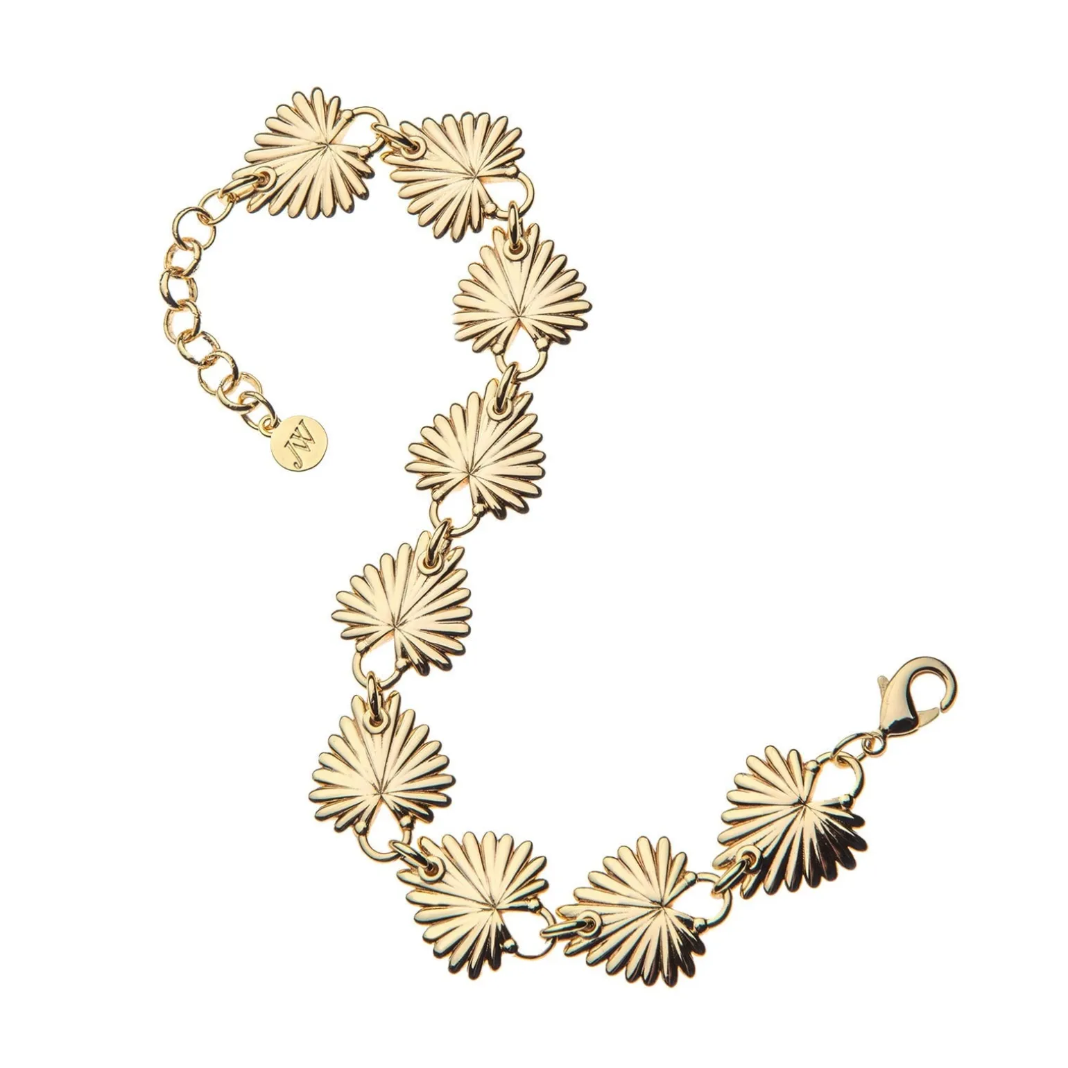 Full Heart Love Link Bracelet