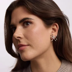 Gramercy Studs Gold/Clear