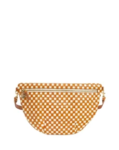 Grande Fanny Woven Checker Natural/Cream