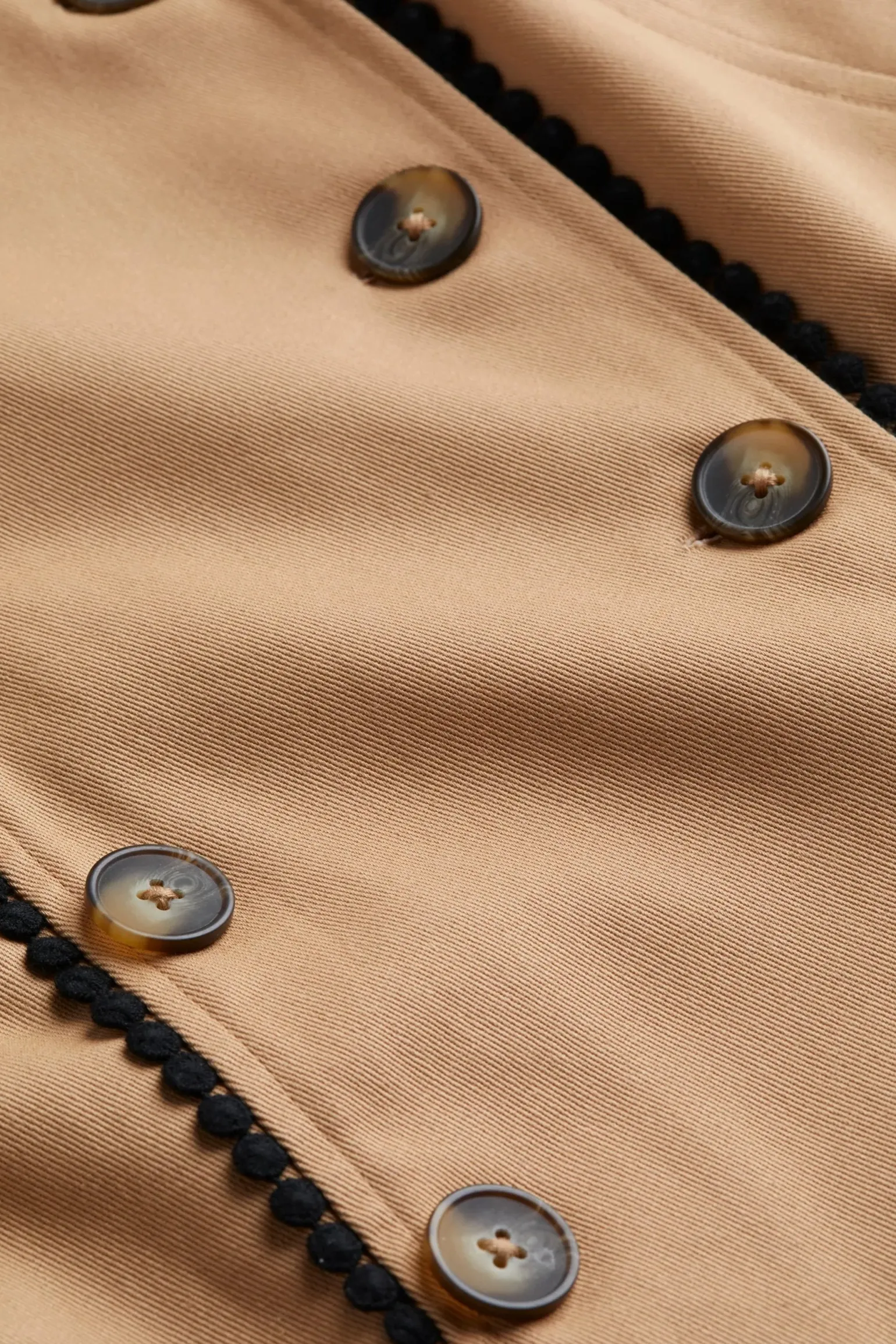 Hale Trench Mini Dress Soft Camel
