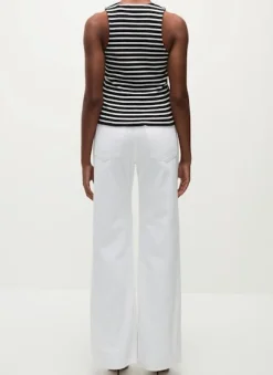 Hoorne Top White/Black