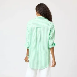 Jack Stripe Shirt Bright Green
