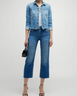 Janelle Slim Raw Jacket Alamo