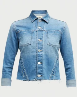 Janelle Slim Raw Jacket Alamo