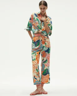 Jolie Pant Rose Garden Multi