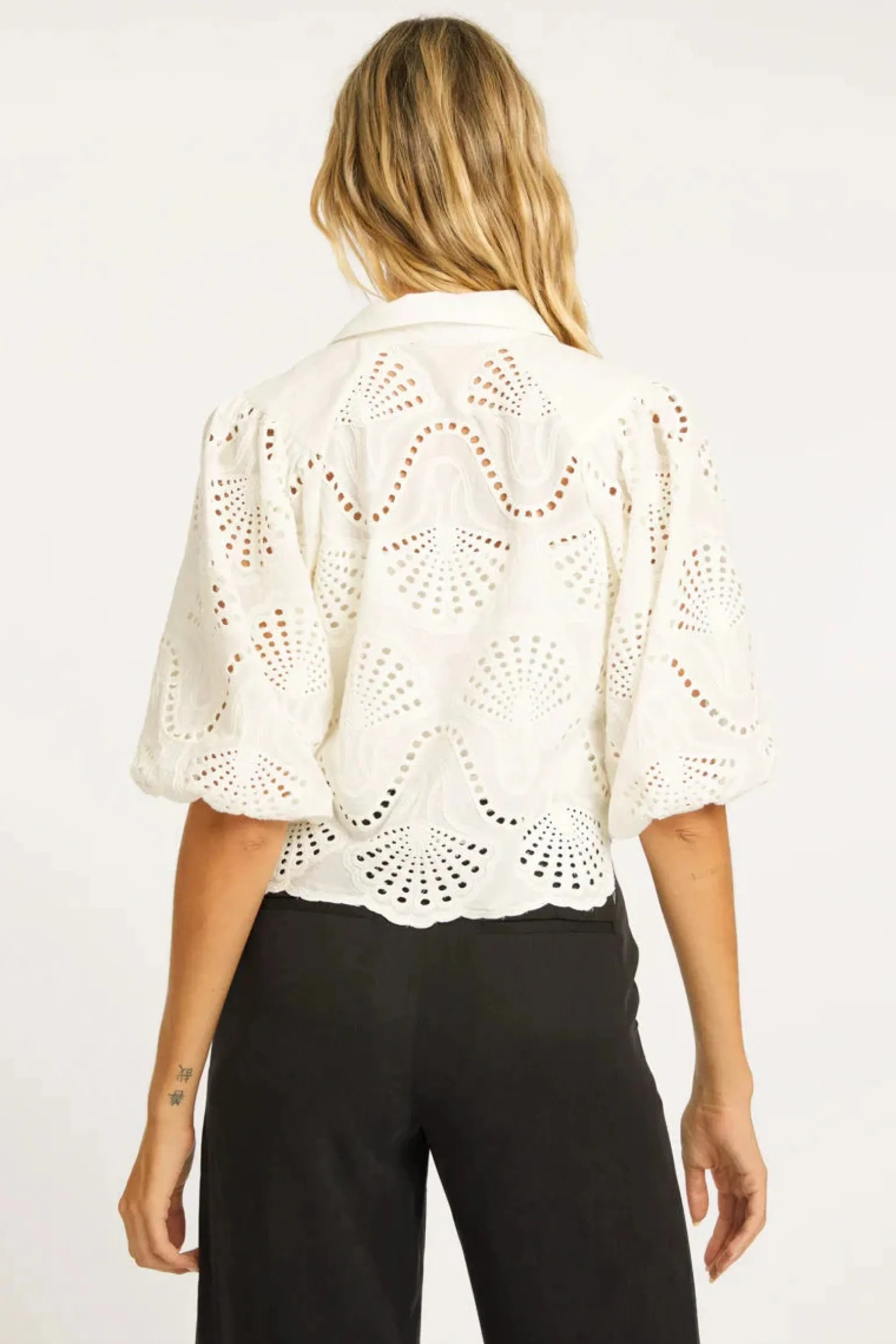 Juliette Top Ivory Lace