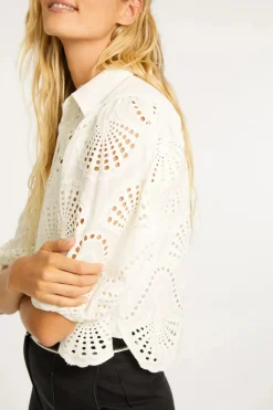 Juliette Top Ivory Lace