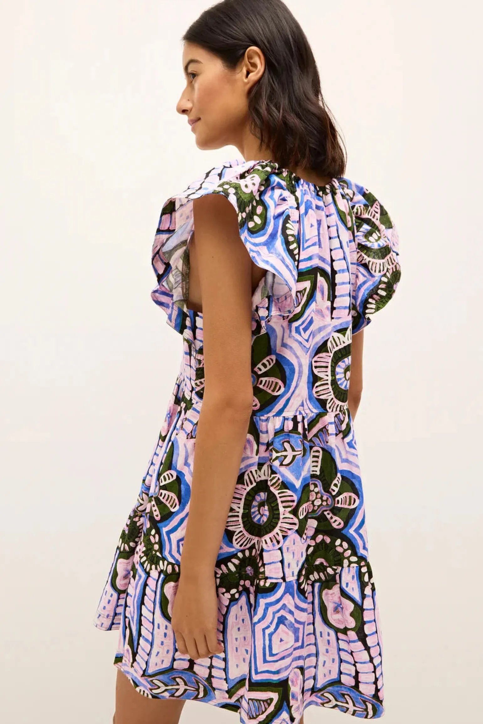 Kara Dress Hyacinth