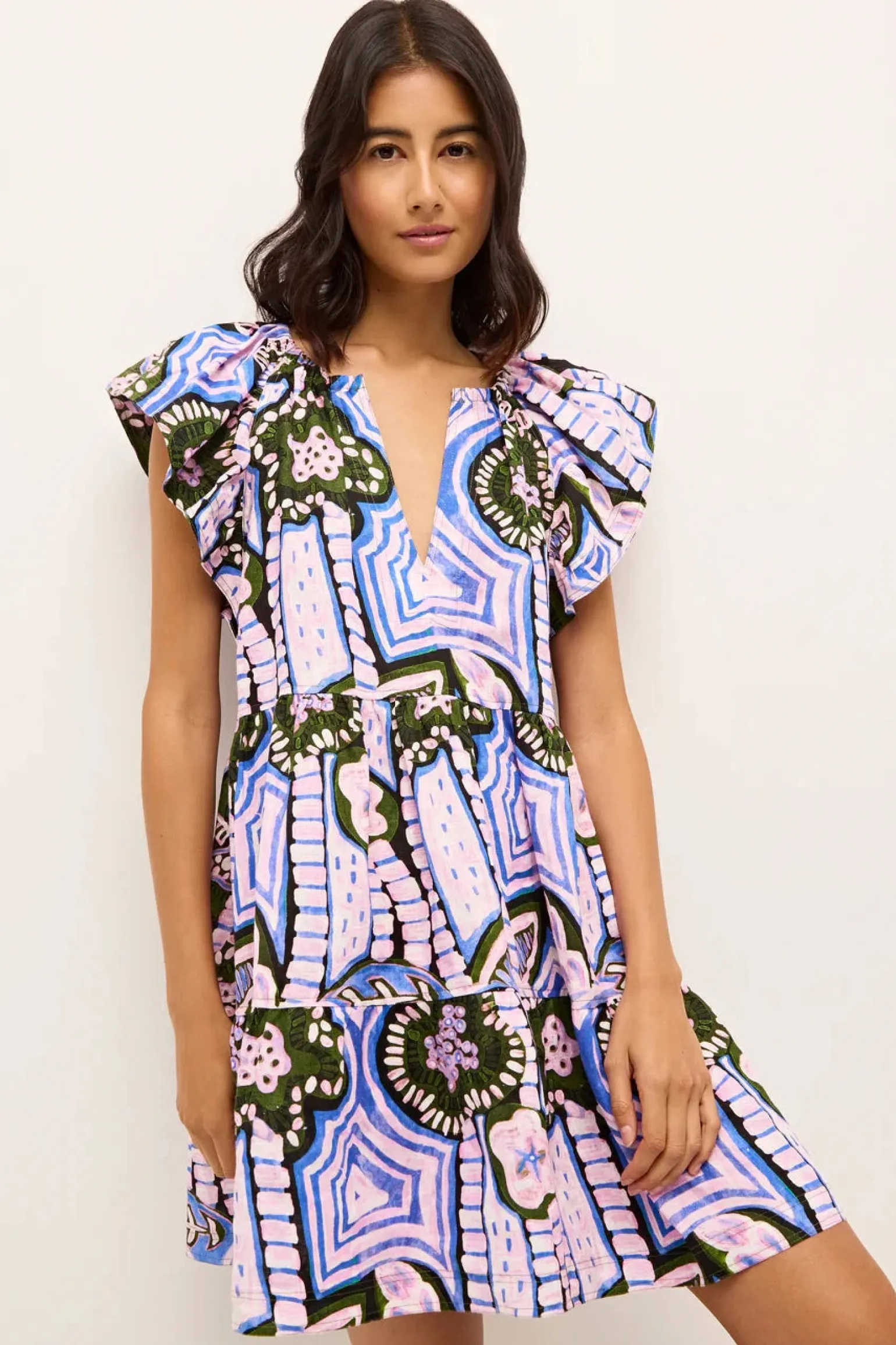 Kara Dress Hyacinth