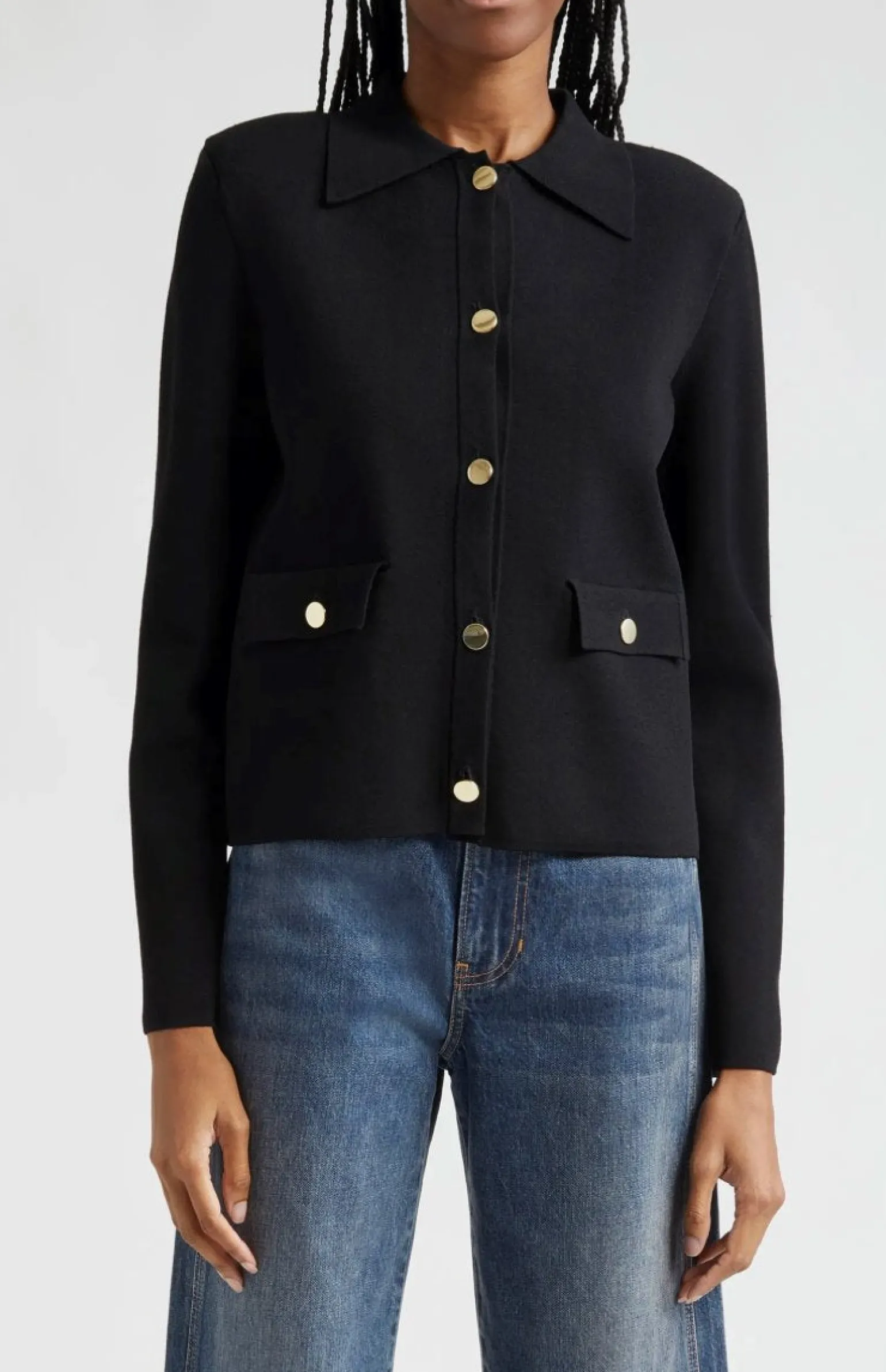 Katia Knit Jacket Black