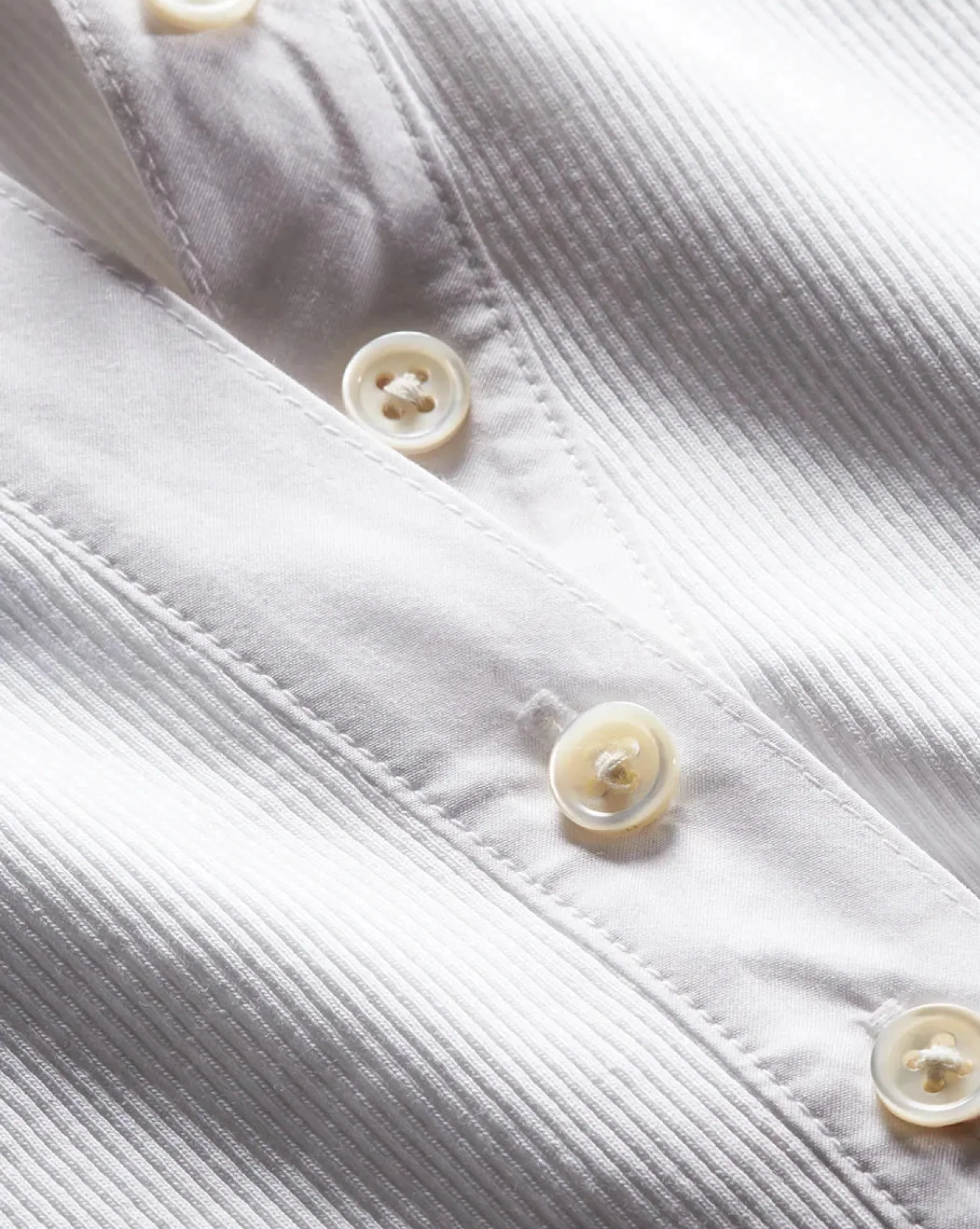 Kearney Button-Down Tee White
