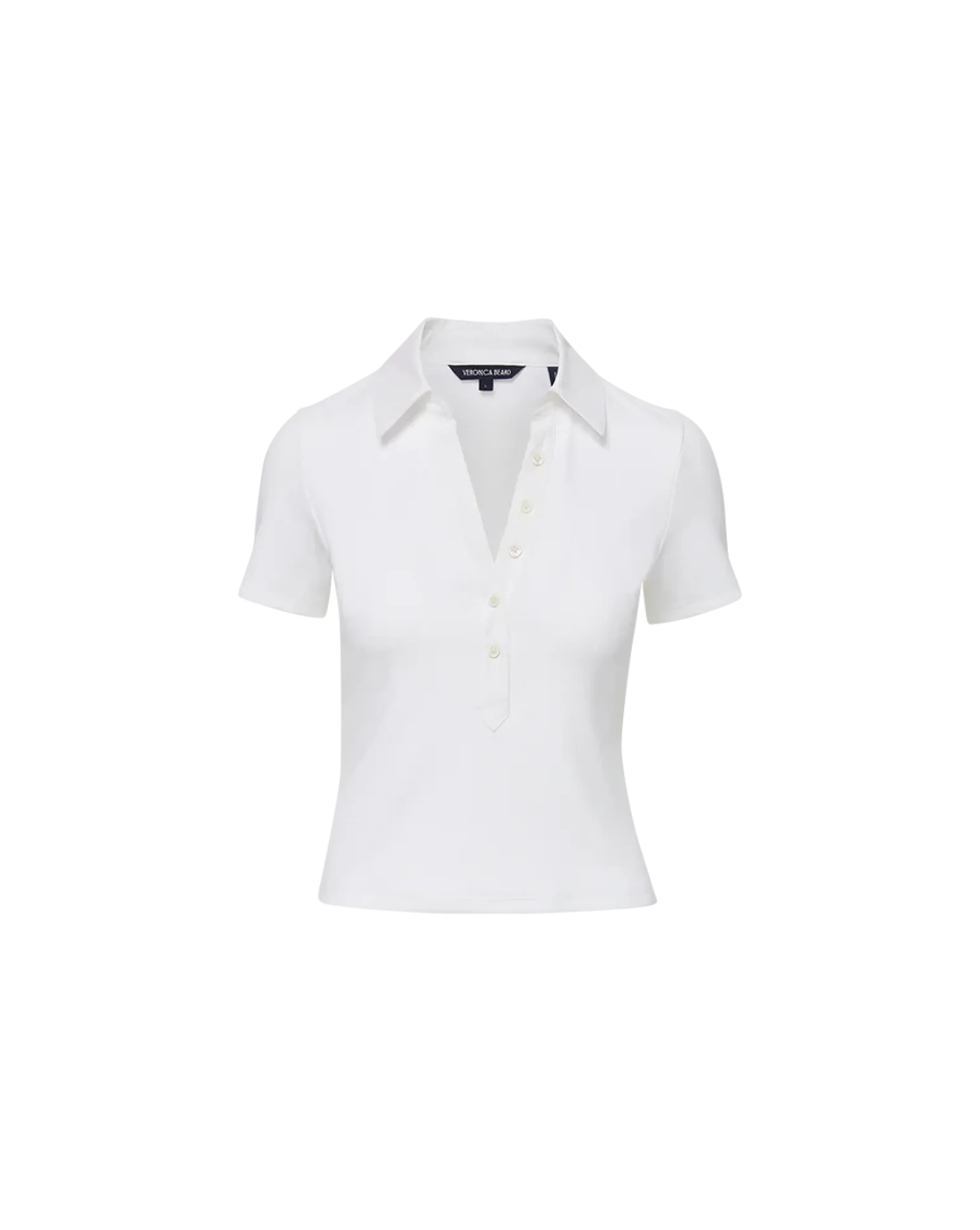 Kearney Button-Down Tee White