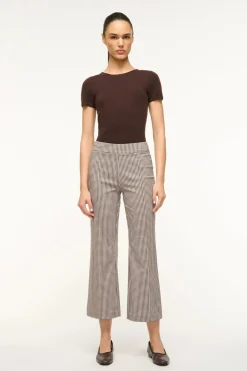 Knack Pant Dark Chocolate Micro Check
