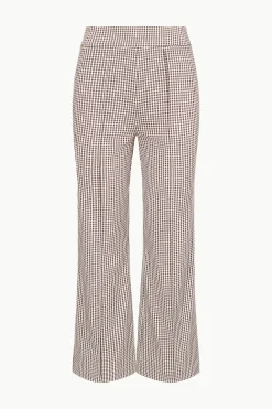 Knack Pant Dark Chocolate Micro Check