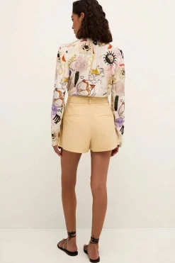 Lander Short Beige