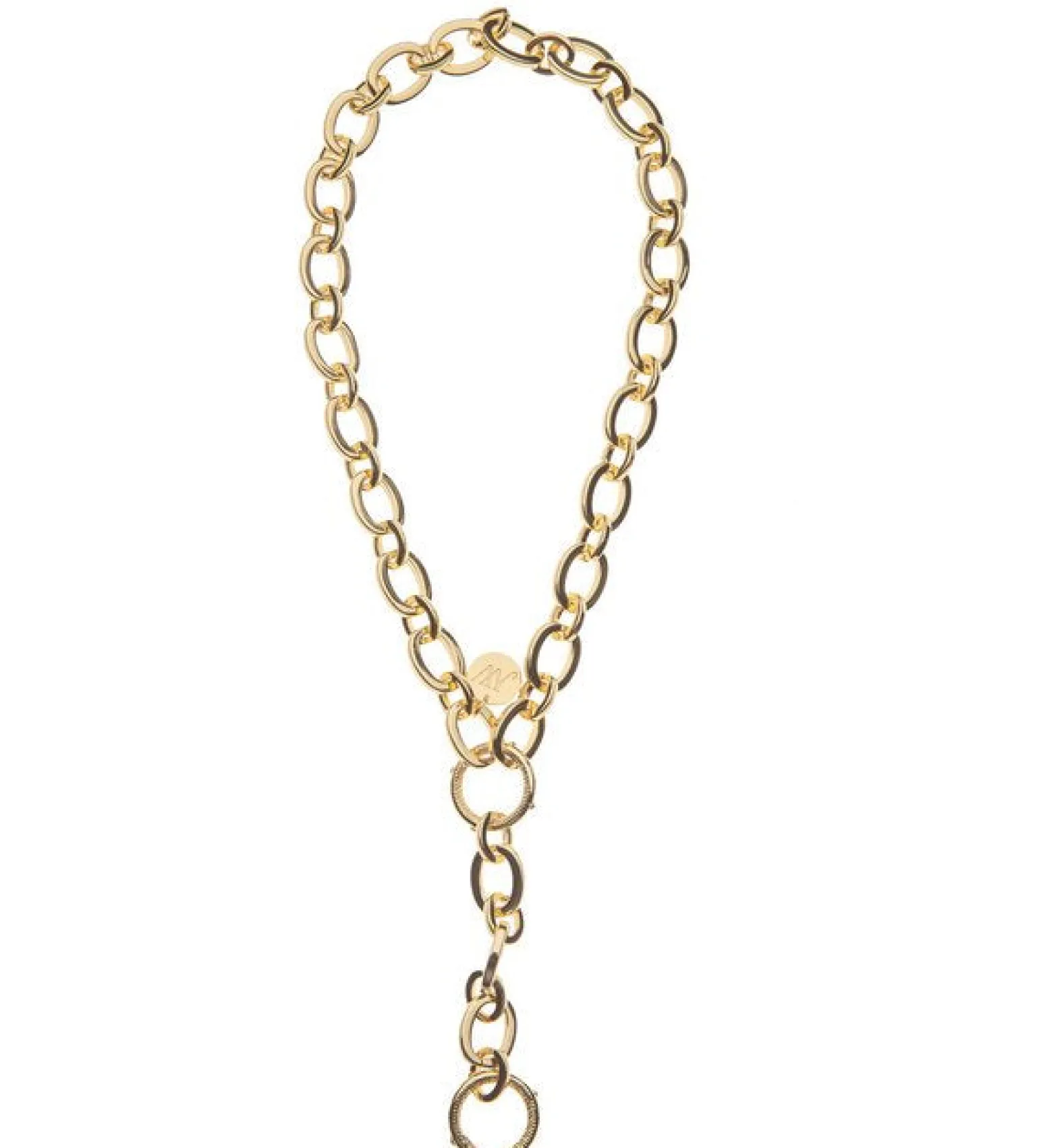 Lariat Multi Style Chunky Chain