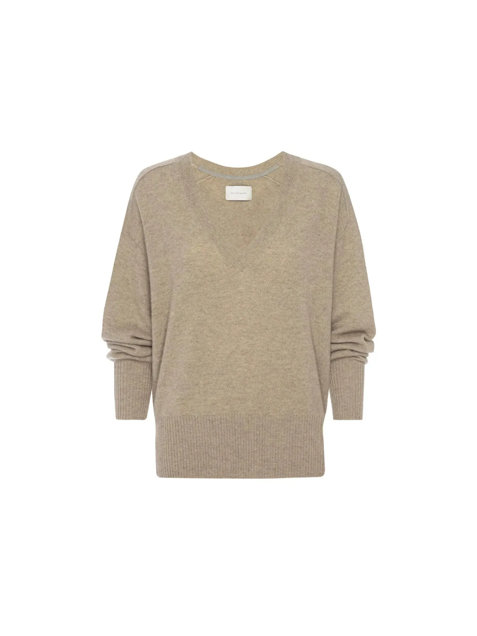 Leia Vee Sweater Earthen Melange