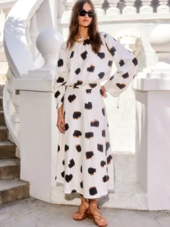 Lexi Skirt Sahara Twill Print