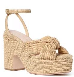Liza Chunky Platform Sandal Natural