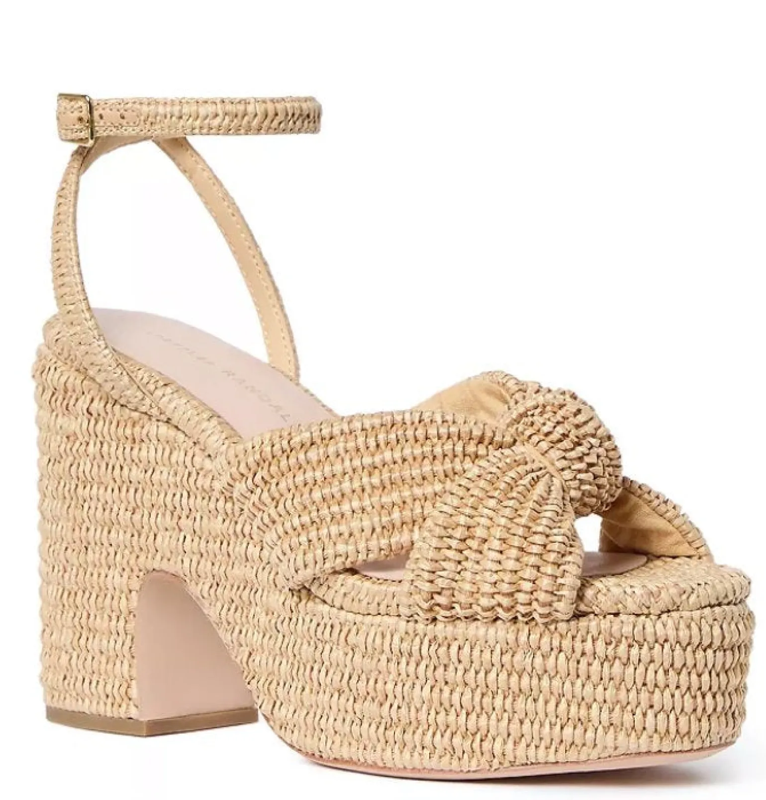 Liza Chunky Platform Sandal Natural