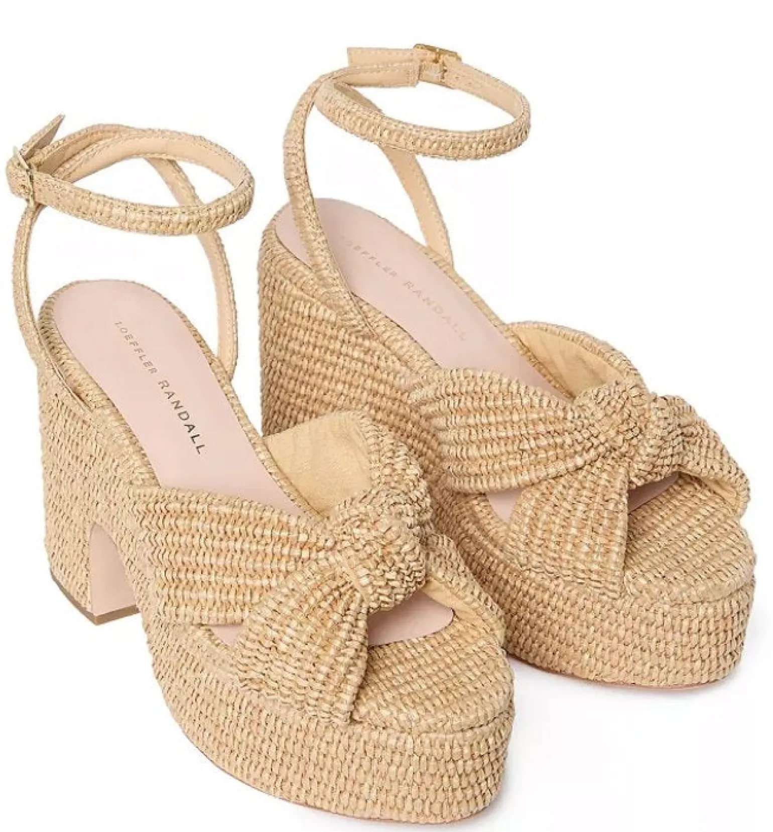 Liza Chunky Platform Sandal Natural