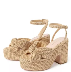 Liza Chunky Platform Sandal Natural