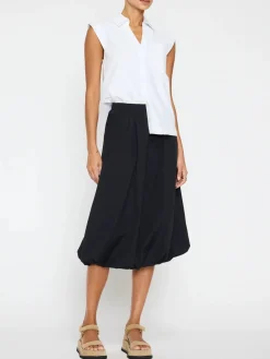 Loti Bubble Skirt Black Onyx