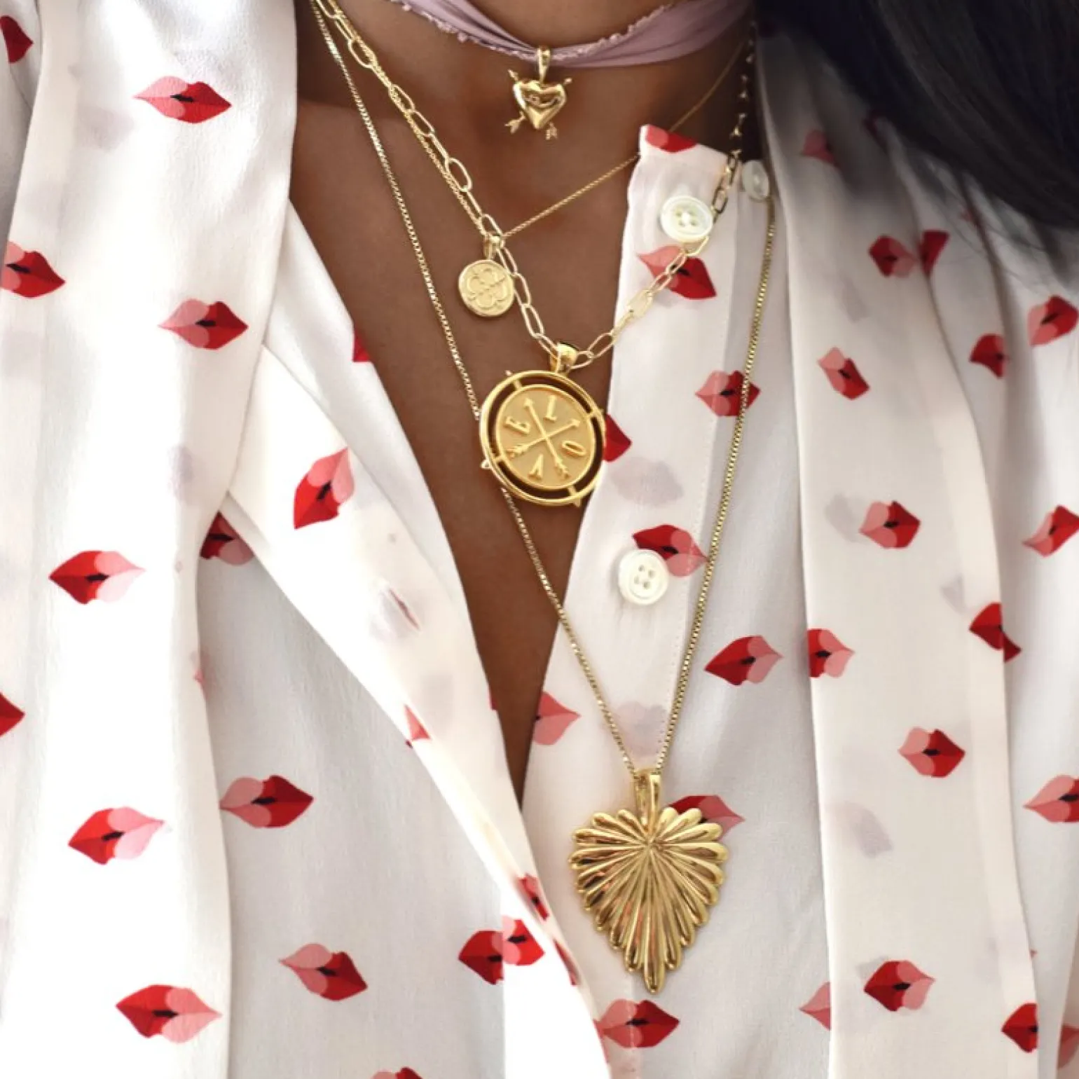 Love Full Heart Pendant 18