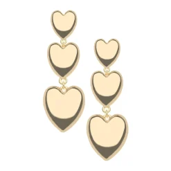 Love Tender Heart Drop Earrings