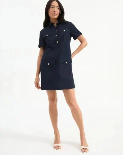 Lucca Dress Navy