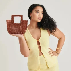 Marel Handbag Amber Beaded