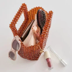 Marel Handbag Amber Beaded